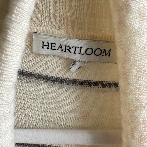 Heartloom Ella Striped Cardigan Side Tie Sweater - Picture 7 of 7